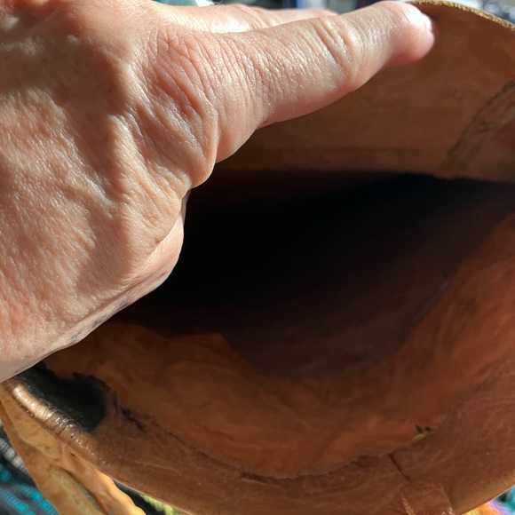 Vintage Genuine Leather Handmade SW Style Purse - Picture 6 of 9